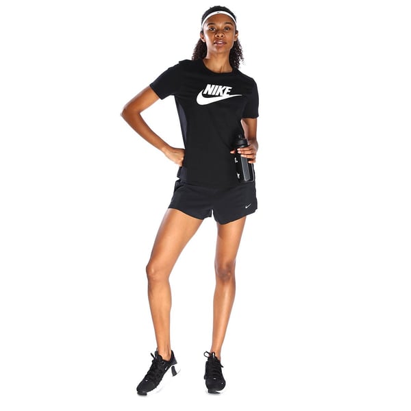 Nike W NSW CLUB SS TEE ICN FTRA Siyah Kadın T-Shirt