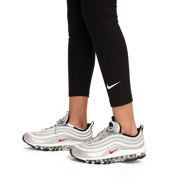 Nike W NSW NK CLSC HR 7/8 TIGHT LBR Siyah Kadın Tayt