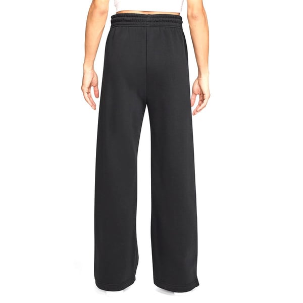 Nike W NSW PHNX FLC HR PANT WIDE 2 Siyah Kadın Eşofman Alt