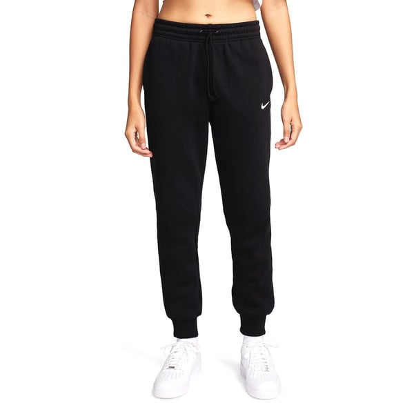 Nike W NSW PHNX FLC MR PANT STD Siyah Kadın Eşofman Alt