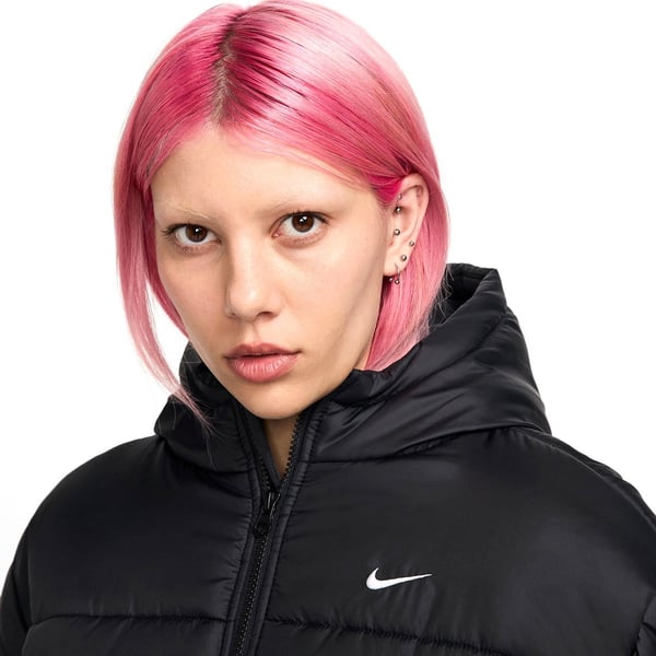 Nike W NSW TF SYNFL NK CLSC PFR Siyah Kadın Mont