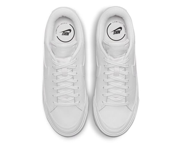 Nike WMNS NIKE COURT LEGACY LIFT Beyaz Kadın Günlük Spor Ayakkabı