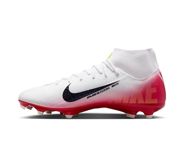 Nike ZM SUPERFLY 10 ACAD FG/MG LV8 Kırmızı Erkek Krampon