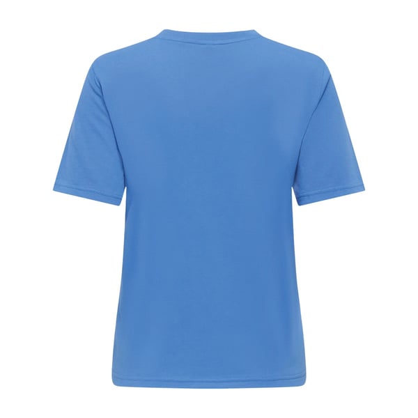 Only ONLABELONE S/S WORD TOP BOX JRS Mavi Kadın T-Shirt