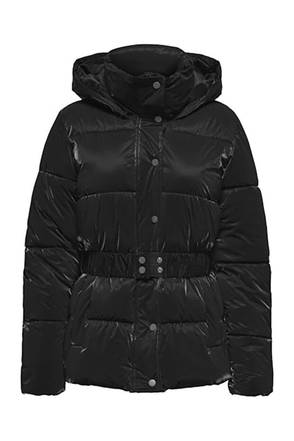 Only ONLAIRY BELTED PUFFER CC OTW Siyah Kadın Mont
