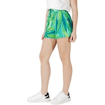 Only ONLALMA LIFE VIS EWA SHORTS AOP Yeşil Kadın Şort