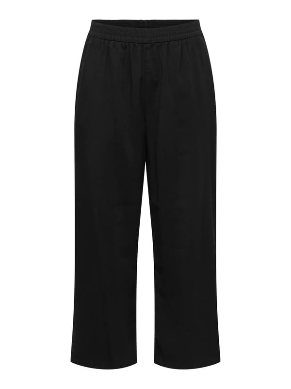 Only ONLARIS LIFE CULOTTE PANTS WVN CC Siyah Kadın Pantolon