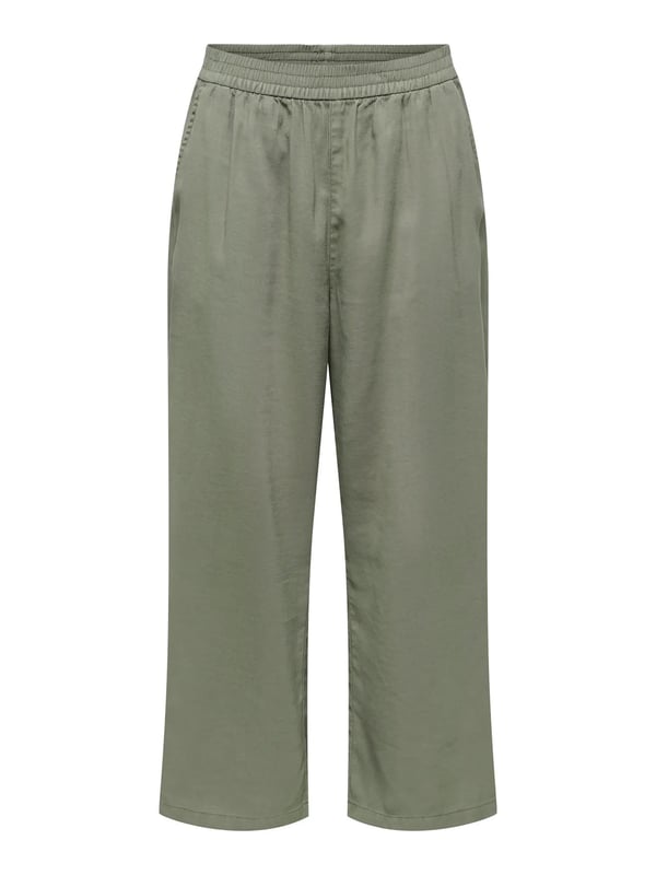 Only ONLARIS LIFE CULOTTE PANTS WVN CC Haki Kadın Pantolon