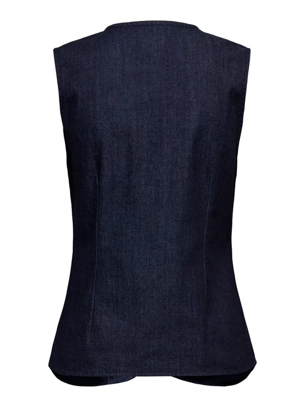 Only ONLASHBY SL DNM WAISTCOAT QYT Lacivert Kadın Yelek
