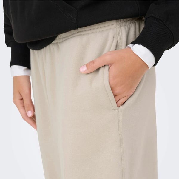 Only ONLBEST CUFF PANT SWT NOOS Bej Kadın Pantolon
