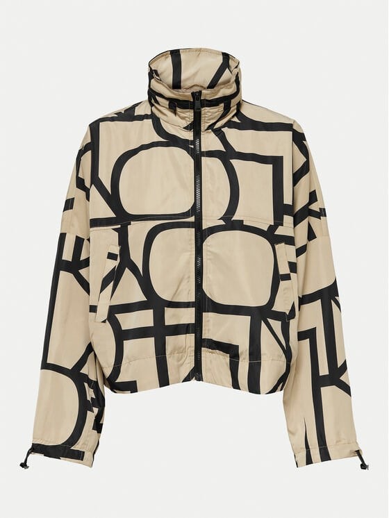 Only ONLBETTY BATSLEEVE LIFE AOP JACKET OTW Bej Kadın Ceket