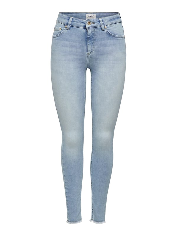 Only ONLBLUSH MID SK ANK RW DNM REA306 NOOS Denim Kadın Kot Pantolon