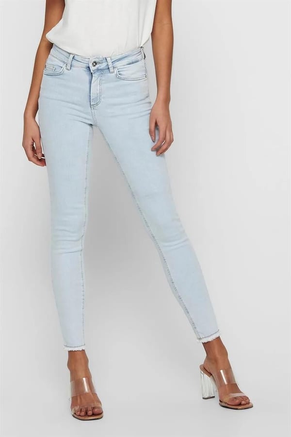 Only ONLBLUSH MID SK RW AK DNM REA298 NOOS Denim Kadın Kot Pantolon