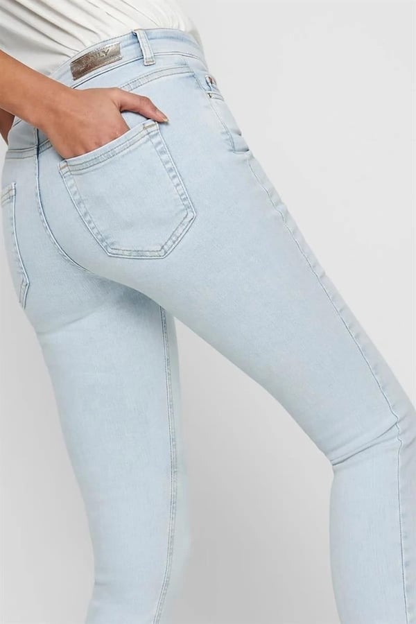 Only ONLBLUSH MID SK RW AK DNM REA298 NOOS Denim Kadın Kot Pantolon