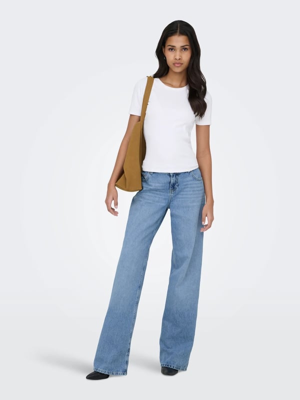 Only ONLBRENDA LOW WIDE DNM CRO158 NOOS Denim Kadın Kot Pantolon
