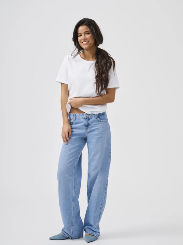 Only ONLBRENDA LOW WIDE DNM CRO158 NOOS Denim Kadın Kot Pantolon