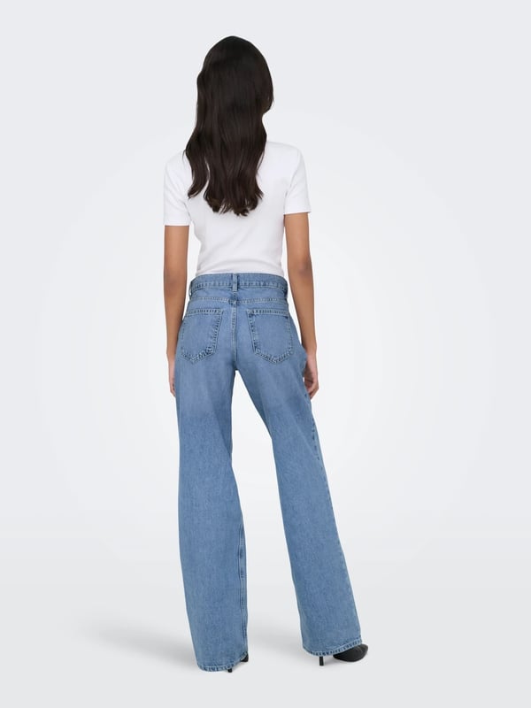 Only ONLBRENDA LOW WIDE DNM CRO158 NOOS Denim Kadın Kot Pantolon