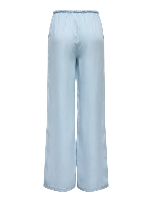 Only ONLCHARIS LIFE PULL UP TIE PANTS WVN CC Açık Mavi Kadın Pantolon
