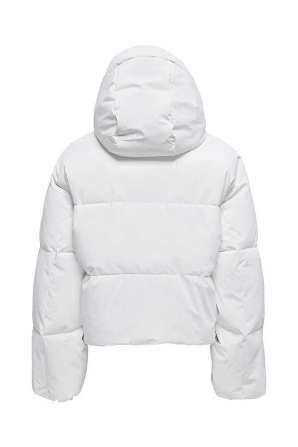 Only ONLDIXIE LIFE PUFFER JACKET CC OTW Beyaz Kadın Mont