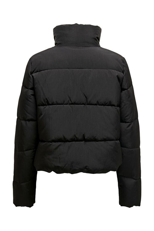 Only ONLDOLLY SHORT PUFFER JACKET OTW Siyah Kadın Ceket