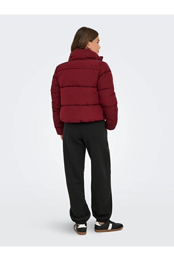 Only ONLDOLLY SHORT PUFFER JACKET OTW Mürdüm Kadın Ceket