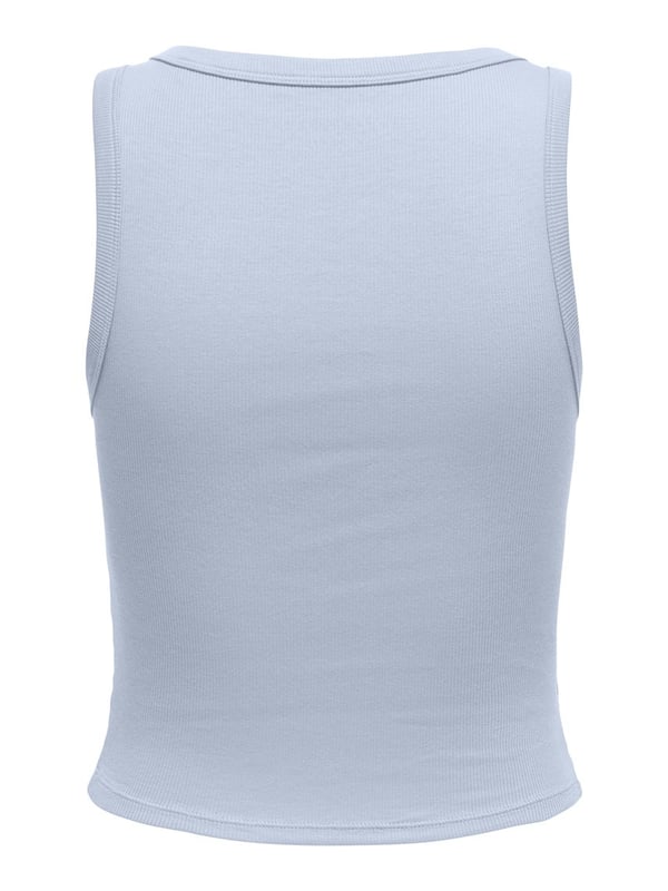 Only ONLEASY S/L TANK TOP JRS Açık Mavi Kadın T-Shirt