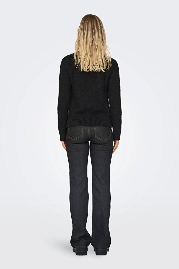 Only ONLEMIRA L/S O-NECK KNT Siyah Kadın Kazak