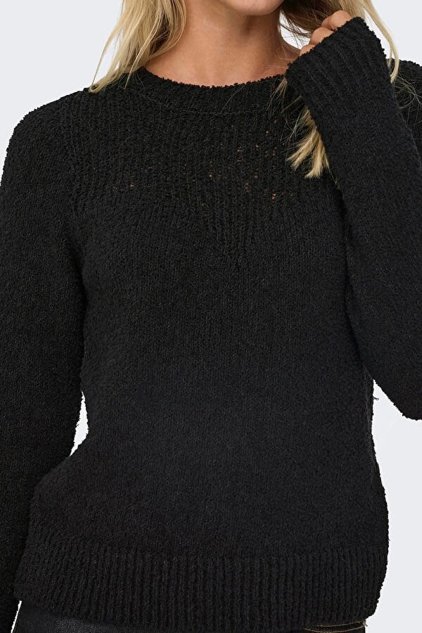 Only ONLEMIRA L/S O-NECK KNT Siyah Kadın Kazak