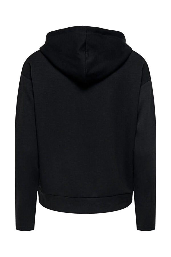Only ONLFANCY L/S HOOD STRING SWT Siyah Kadın Sweatshirt