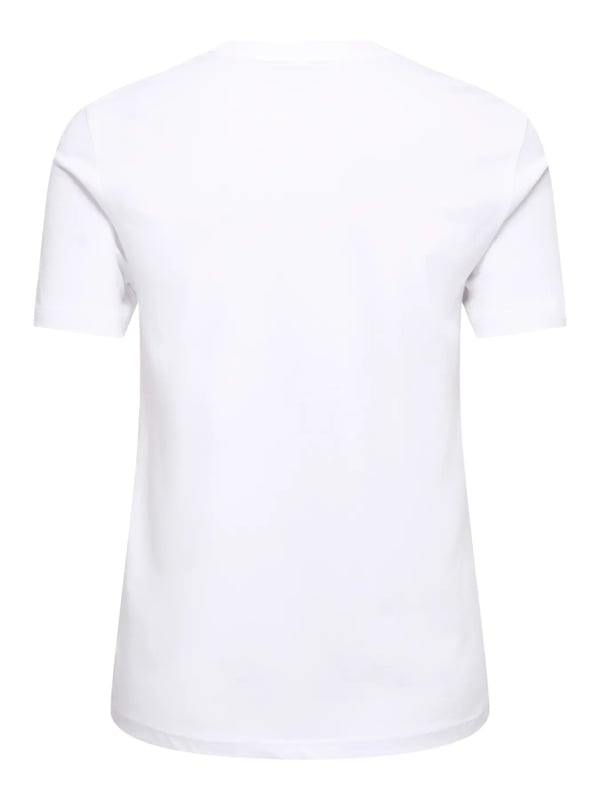 Only ONLFOODIE REG S/S TOP BOX JRS Beyaz Kadın T-Shirt