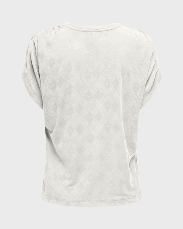 Only ONLFREE LIFE STRUCTURE S/S MODALTOP JRS Beyaz Kadın T-Shirt