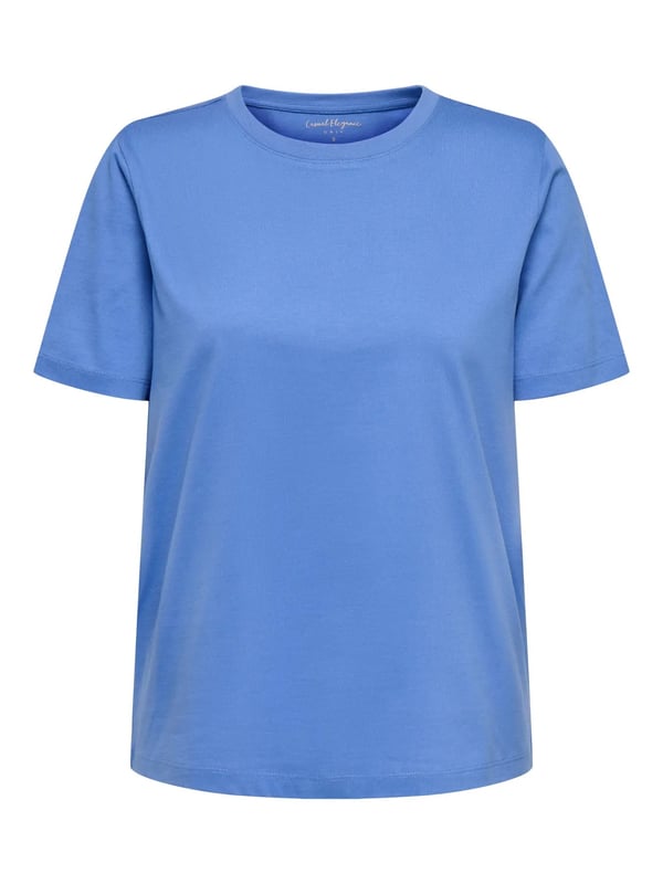 Only ONLFREJA S/S LUXE TOP CC JRS NOOS Mavi Kadın Pantolon