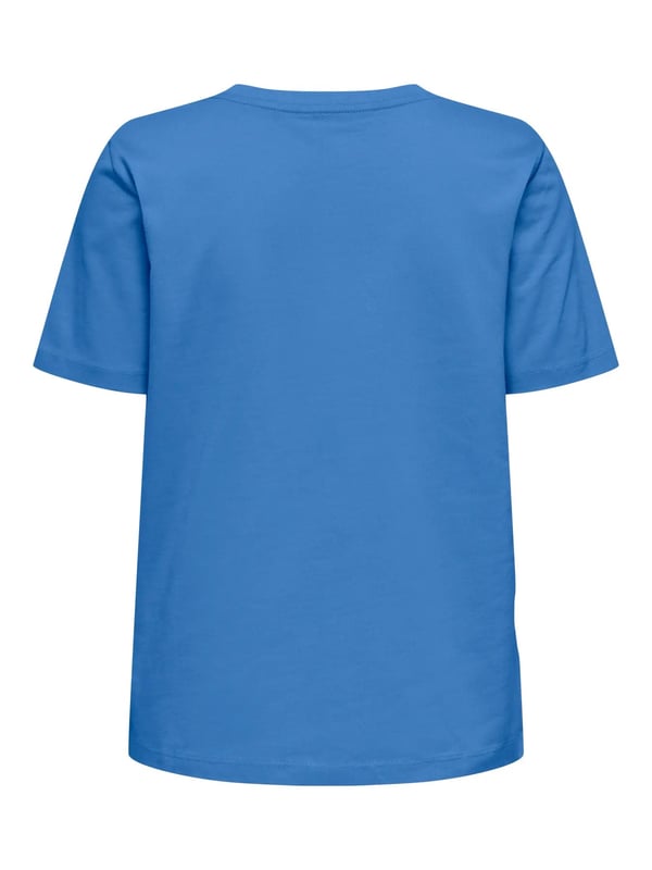 Only ONLFREJA S/S LUXE TOP CC JRS NOOS Mavi Kadın Pantolon
