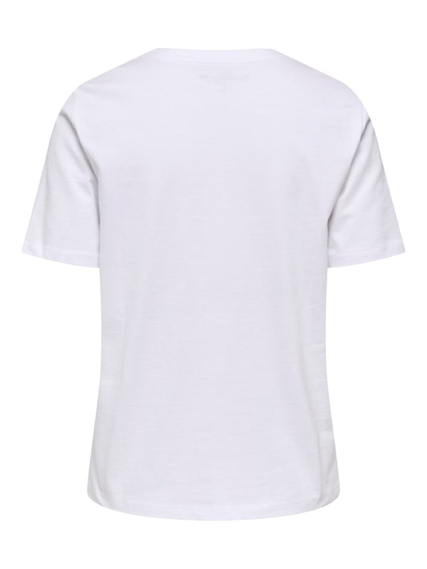 Only ONLFREJA S/S LUXE TOP CC JRS NOOS Beyaz Kadın Pantolon