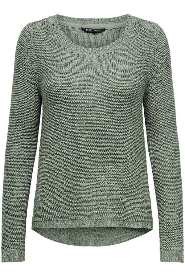 Only ONLGEENA XO L/S PULLOVER KNT NOOS Yeşil Kadın Kazak