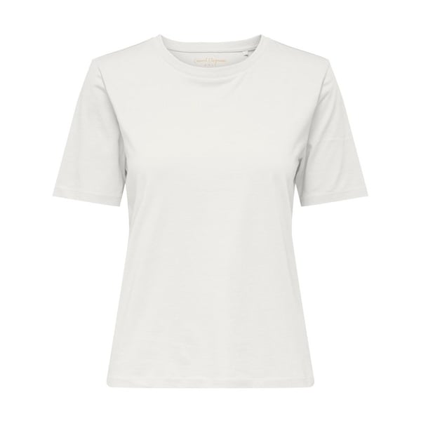 Only ONLHAPPY S/S O-NECK TEE JRS Kırık Beyaz Kadın T-Shirt