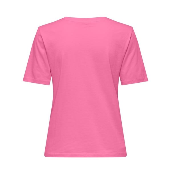 Only ONLHAPPY S/S O-NECK TEE JRS Pembe Kadın T-Shirt