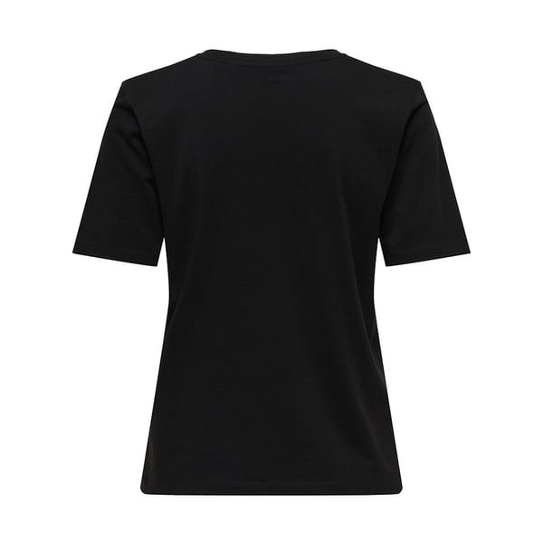 Only ONLHAPPY S/S O-NECK TEE JRS Siyah Kadın T-Shirt