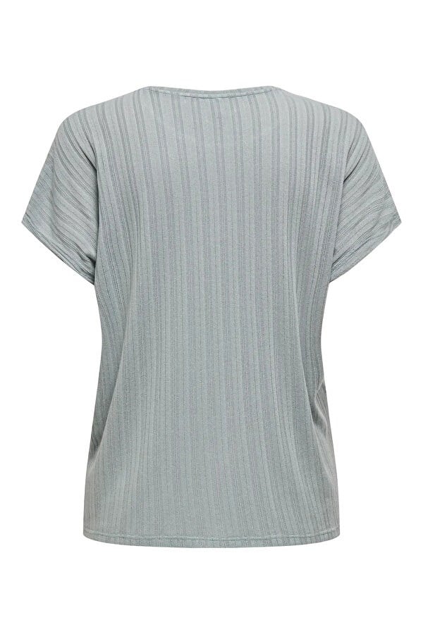 Only ONLIRINA S/S O-NECK TOP JRS NOOS Turkuaz Kadın T-Shirt