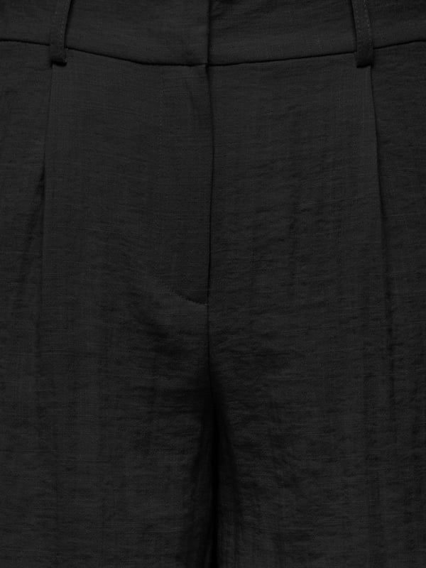 Only ONLITA HW LINEN LOOK SHORTS TLR Siyah Kadın Şort
