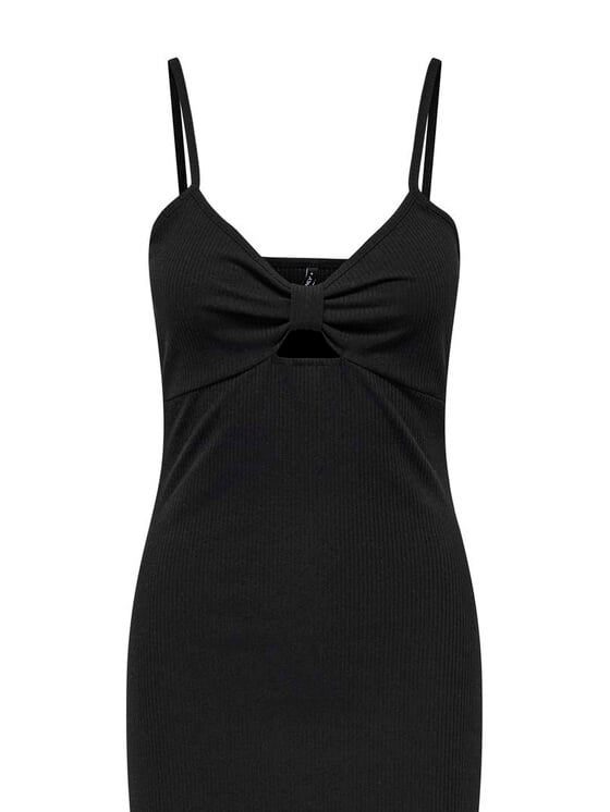 Only ONLJANNA S/L DRESS BOX JRS Siyah Kadın Elbise