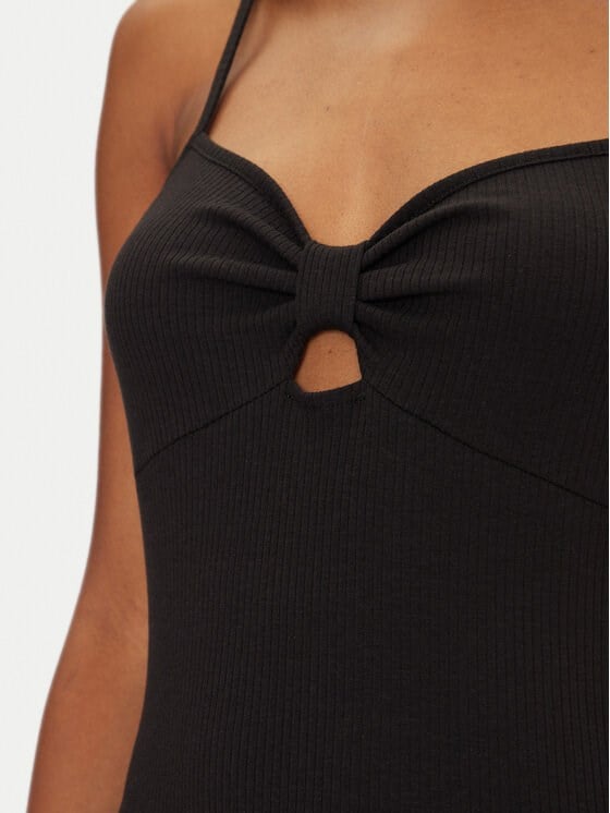 Only ONLJANNA S/L DRESS BOX JRS Siyah Kadın Elbise