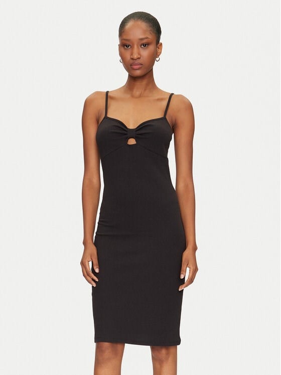 Only ONLJANNA S/L DRESS BOX JRS Siyah Kadın Elbise
