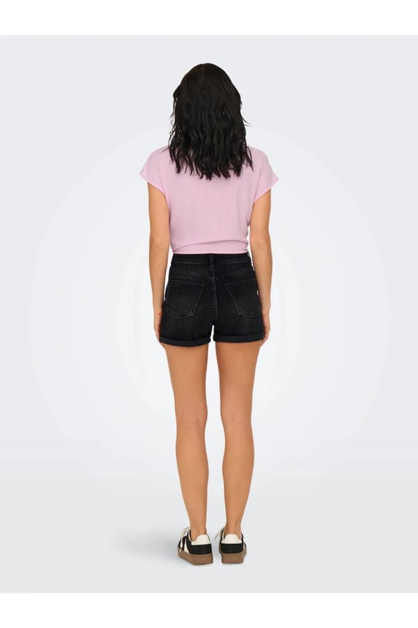 Only ONLJOSEPHINE STRETCH SHORTS DNM AZG NOOS Siyah Kadın Şort