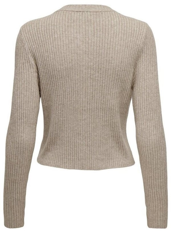 Only ONLKATIA LIFE LS BUTTON CARDI KNT NOOS Bej Kadın Hırka