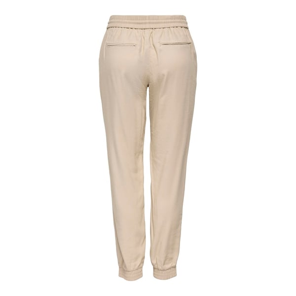 Only ONLKELDA-EMERY MW PULL-UP PANTS PNT NOOS Bej Kadın Pantolon