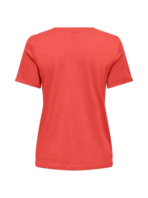Only ONLKITA S/S TOP NOOS Mercan Kadın T-Shirt