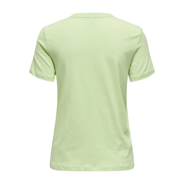 Only ONLLENNI LIFE REG S/S WILD TOP BOX JRS Yeşil Kadın T-Shirt