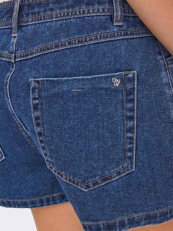 Only ONLLESLY REG LB DNM SKORT BJ NOOS Lacivert Kadın Etek