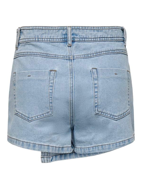 Only ONLLESLY REG RHINESTONE DNM SKORT GUA Denim Kadın Etek